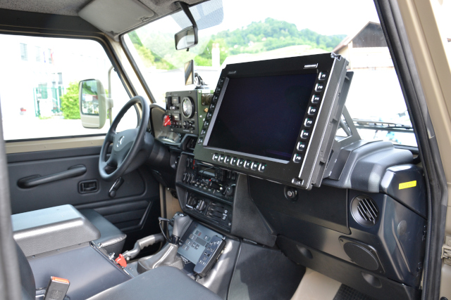 CBRN Light Reconnaissance Vehicle inside